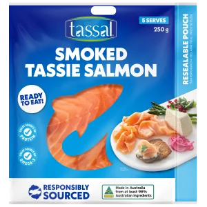 Tassal Tassie Smoked Atlantic Salmon 250g