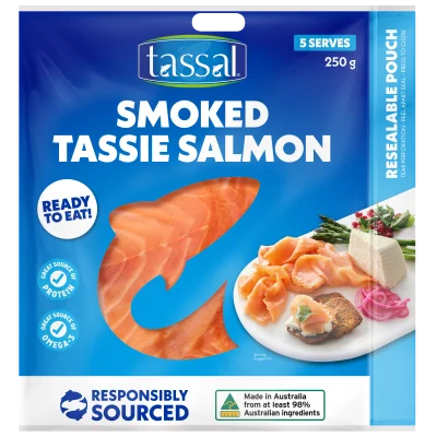 Tassal Tassie Smoked Atlantic Salmon 250g