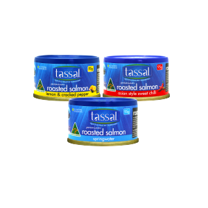 Tassal Salmon Front Page Cans 2