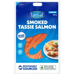 Tassal Tassie Smoked Atlantic Salmon 100g