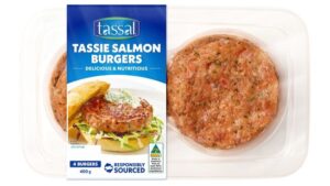 Tassal Tassie Salmon Burgers 400g
