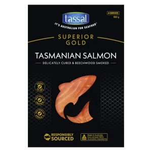 Superior Gold Smoked Salmon 180g